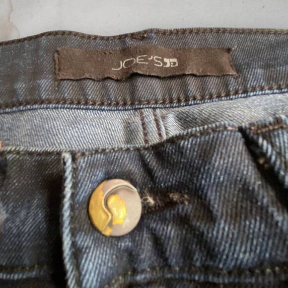 Joe's Jeans Dwight Dark Wash Denim Blue Jeans Size 33 Waist - Picture 5 of 9